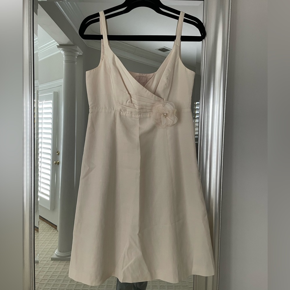 Glint cream dress size 6
